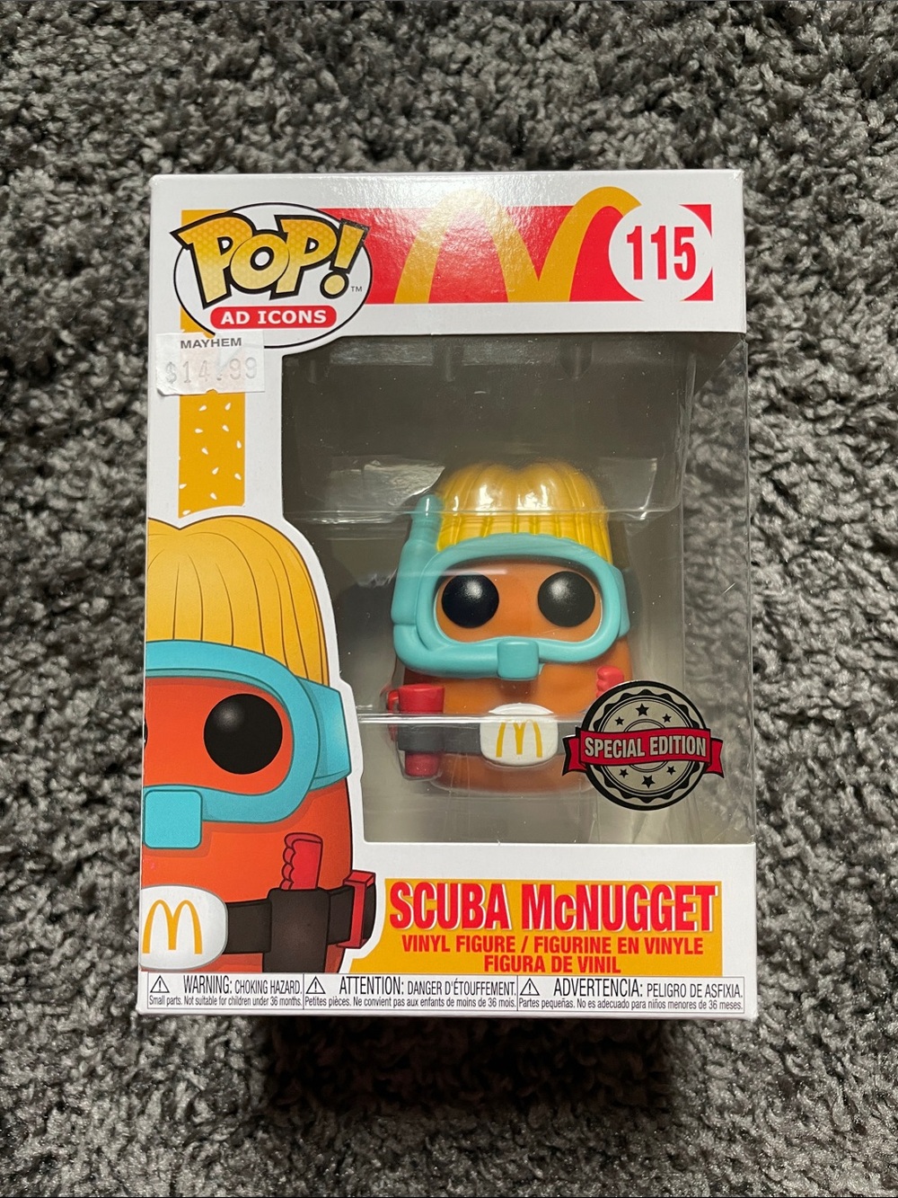 Funko Pop! Ad Icons Scuba McNugget
